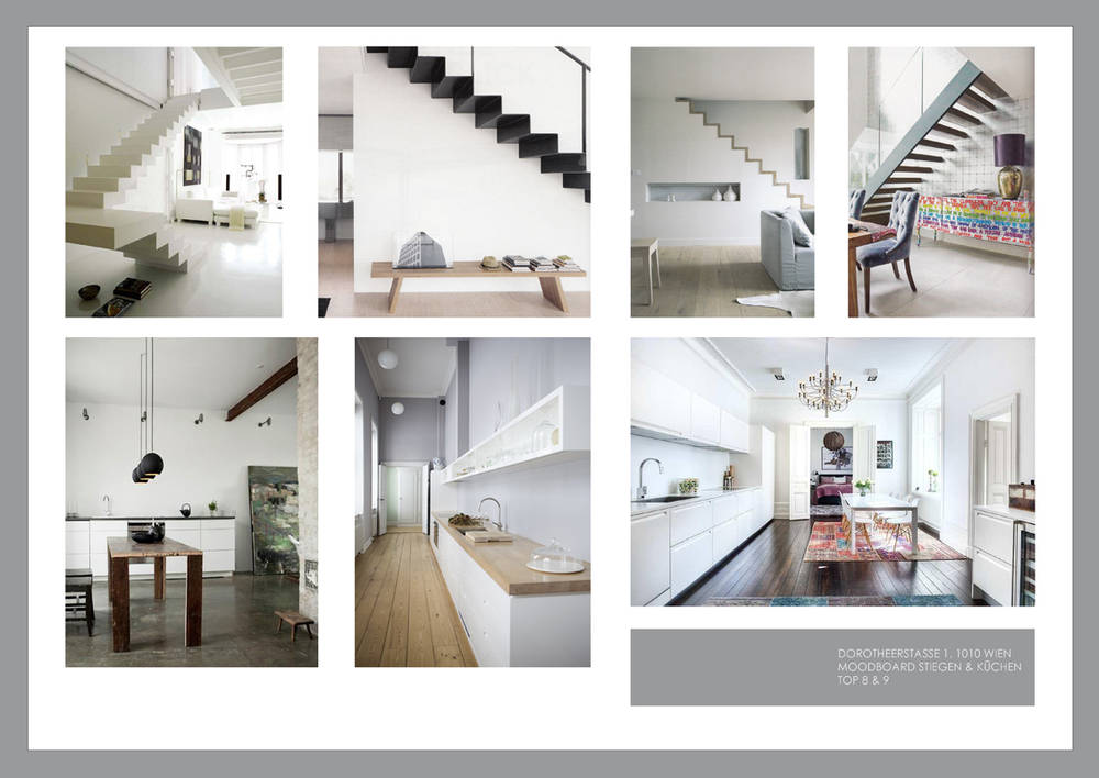 Moodboard Stiegenlösungen