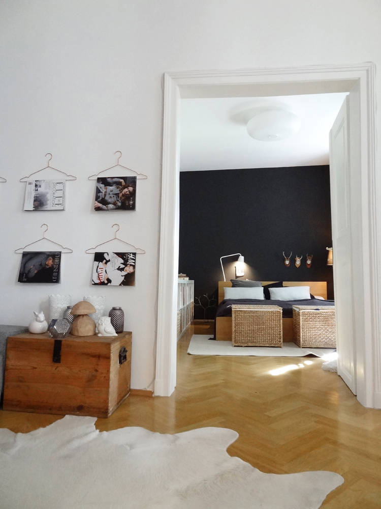 Blick i. d. Schlafbereich